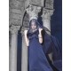 Faeries Daffodil Yoru Nova Dark Blue Crinkled Satin One Piece(Reservation/Full Payment Without Shipping)